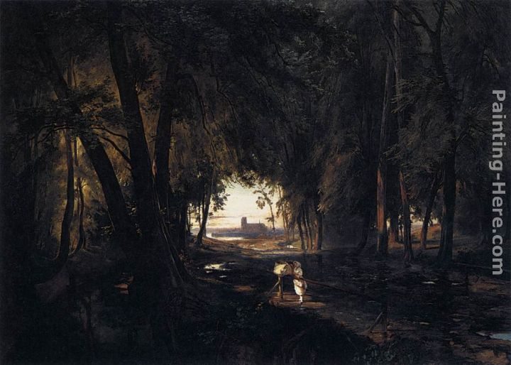 Karl Blechen The Woods near Spandau